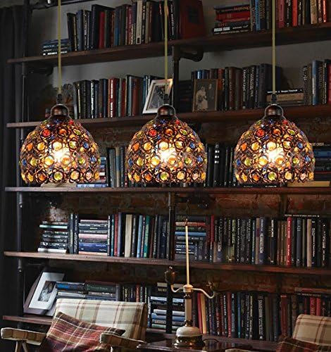 Kiven 1-Light Bohemia Pendant with Chrome Finish