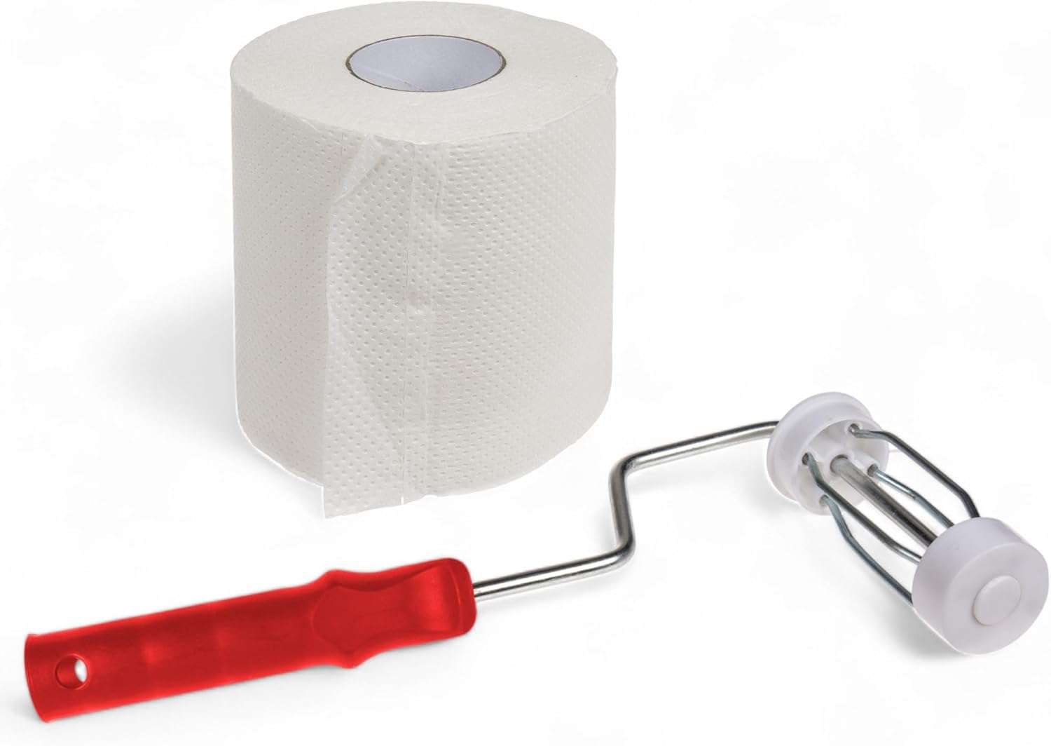 MIJOMA Paint Roller Toilet Paper Holder - Funny Reusable