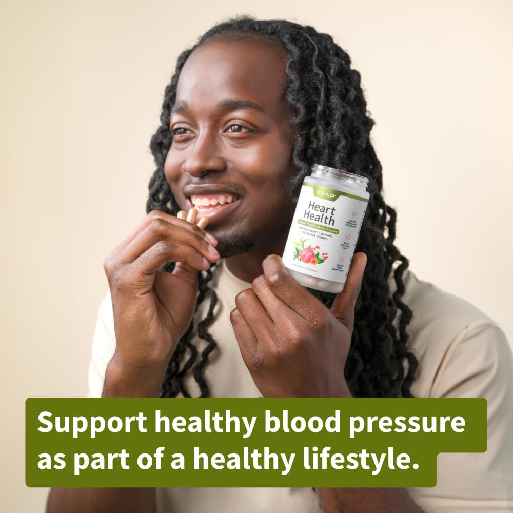 Snap Supplements Heart Health Support 90 Capsules