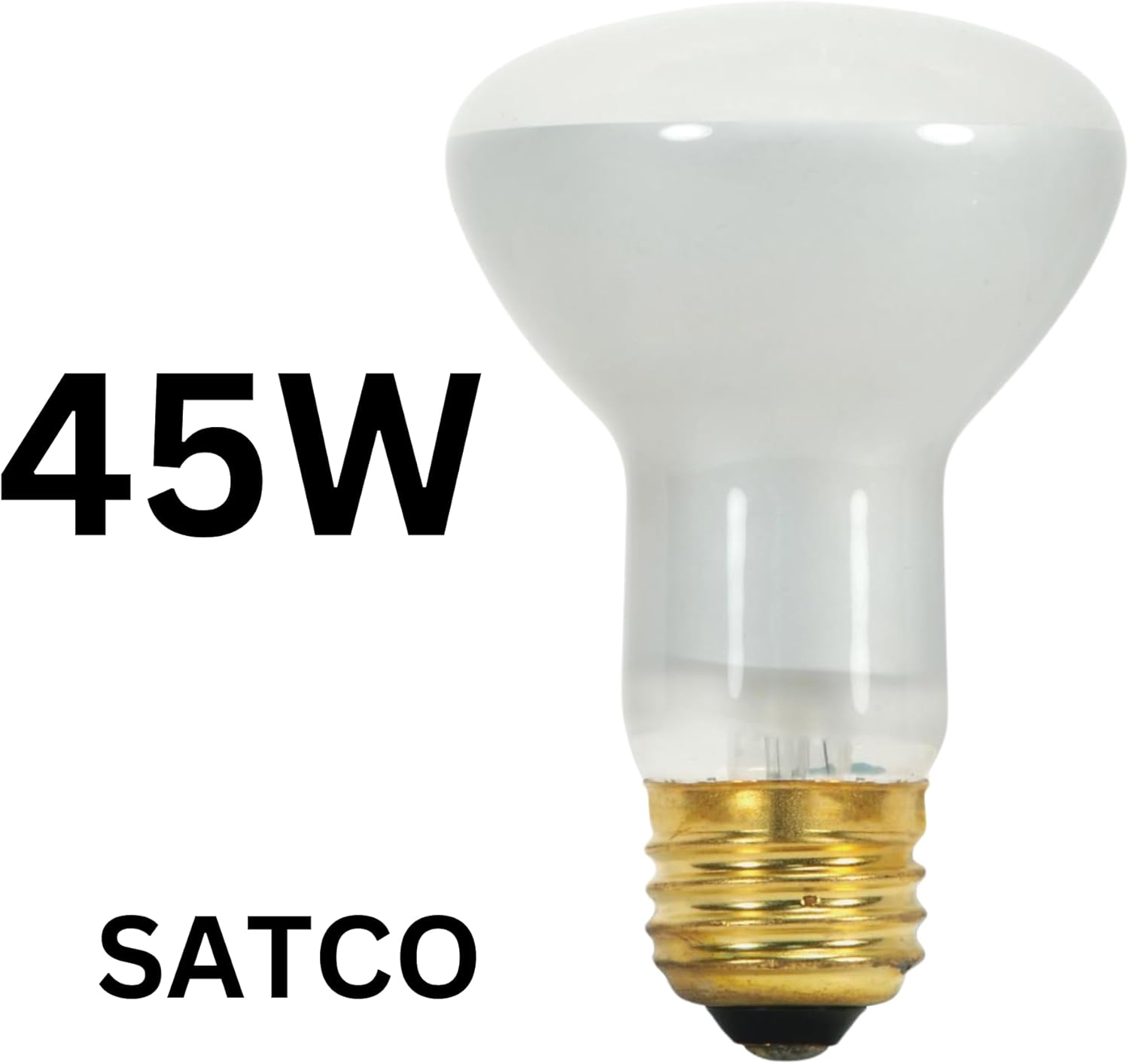 Satco 45W R20 Incandescent Bulb 6 Pack