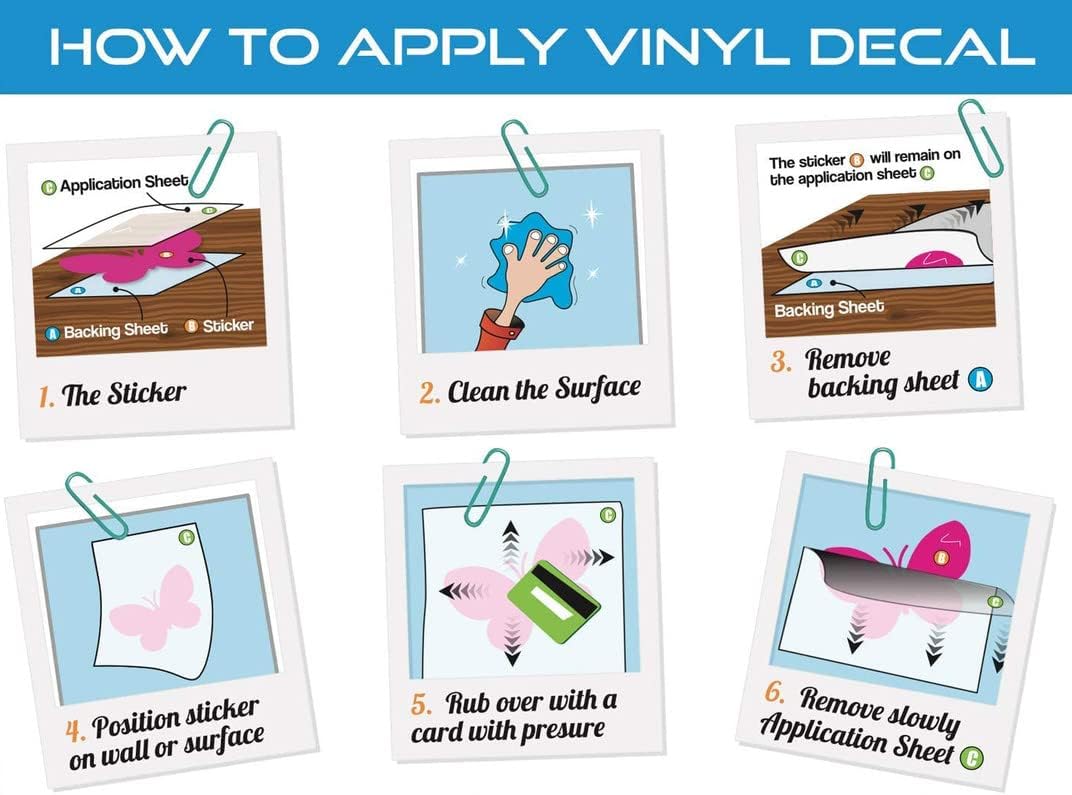 Custom Scissors Decals Peel and Stick Wall Stickers