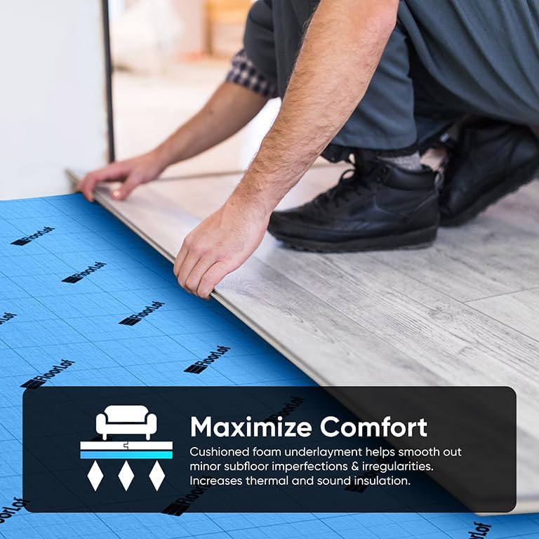 Floorlot BlueStep Underlayment 200 sqft Roll 1