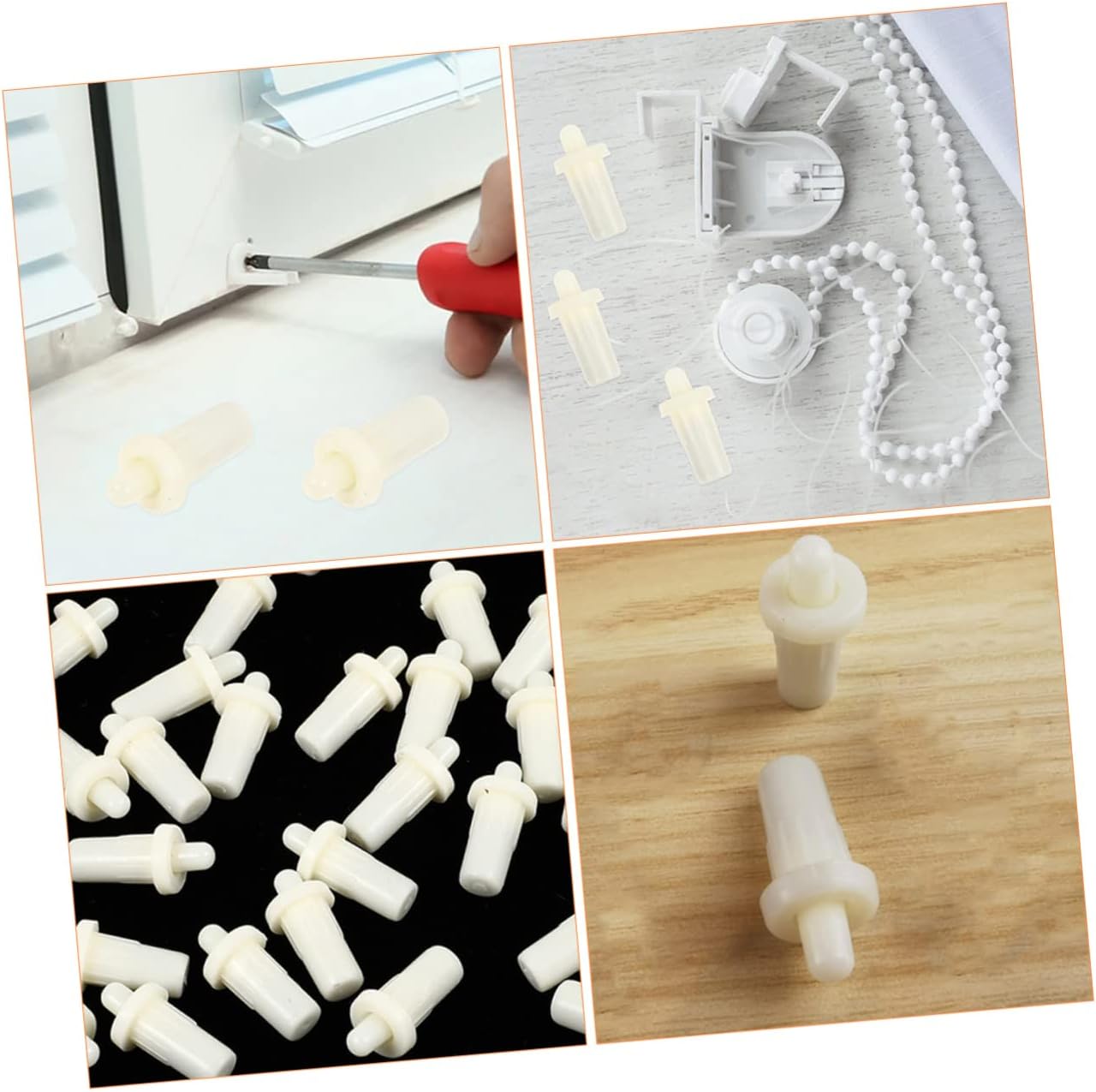 jojofuny 50pcs Shutter Repair Pin Kit