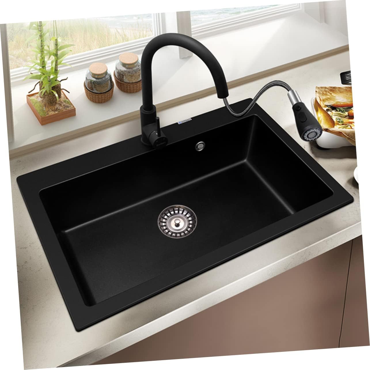 DIYEAH Leak-proof Drain Strainer for Kitchen Bath and Laundry