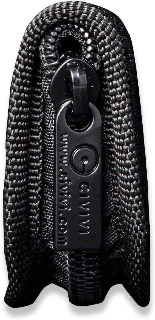 CIVIVI Nylon Knife Pouch - Pocket Knife Carrier with Fluff and Stickers C-01