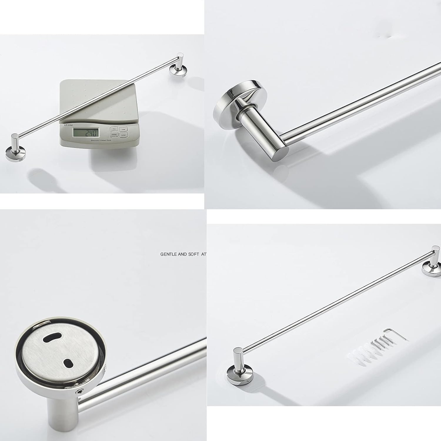 TiStm Stainless Steel Towel Rack - 30Cm Size