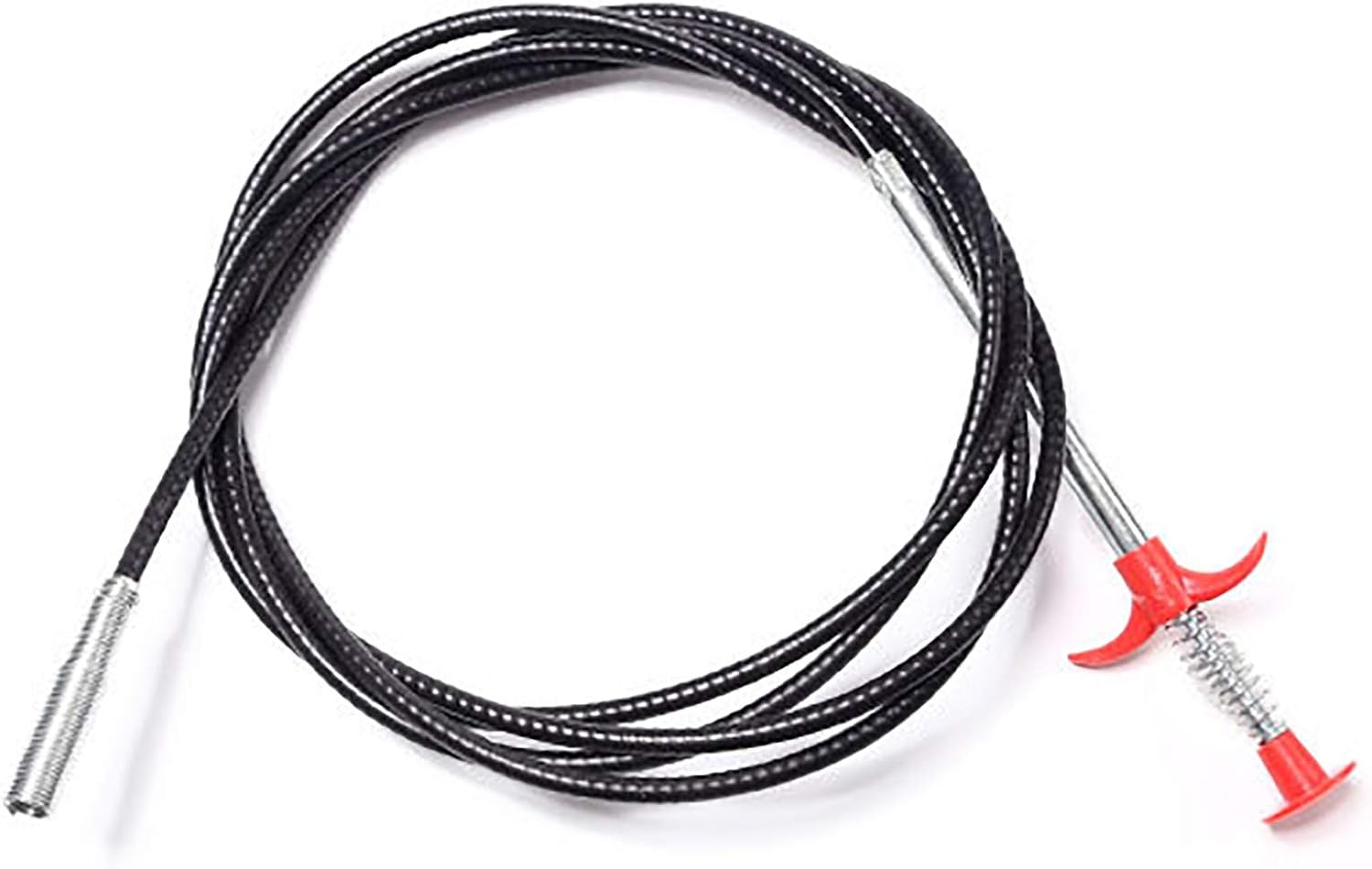 Domejo Drain Snake 79 Inch Flexible Clog Remover