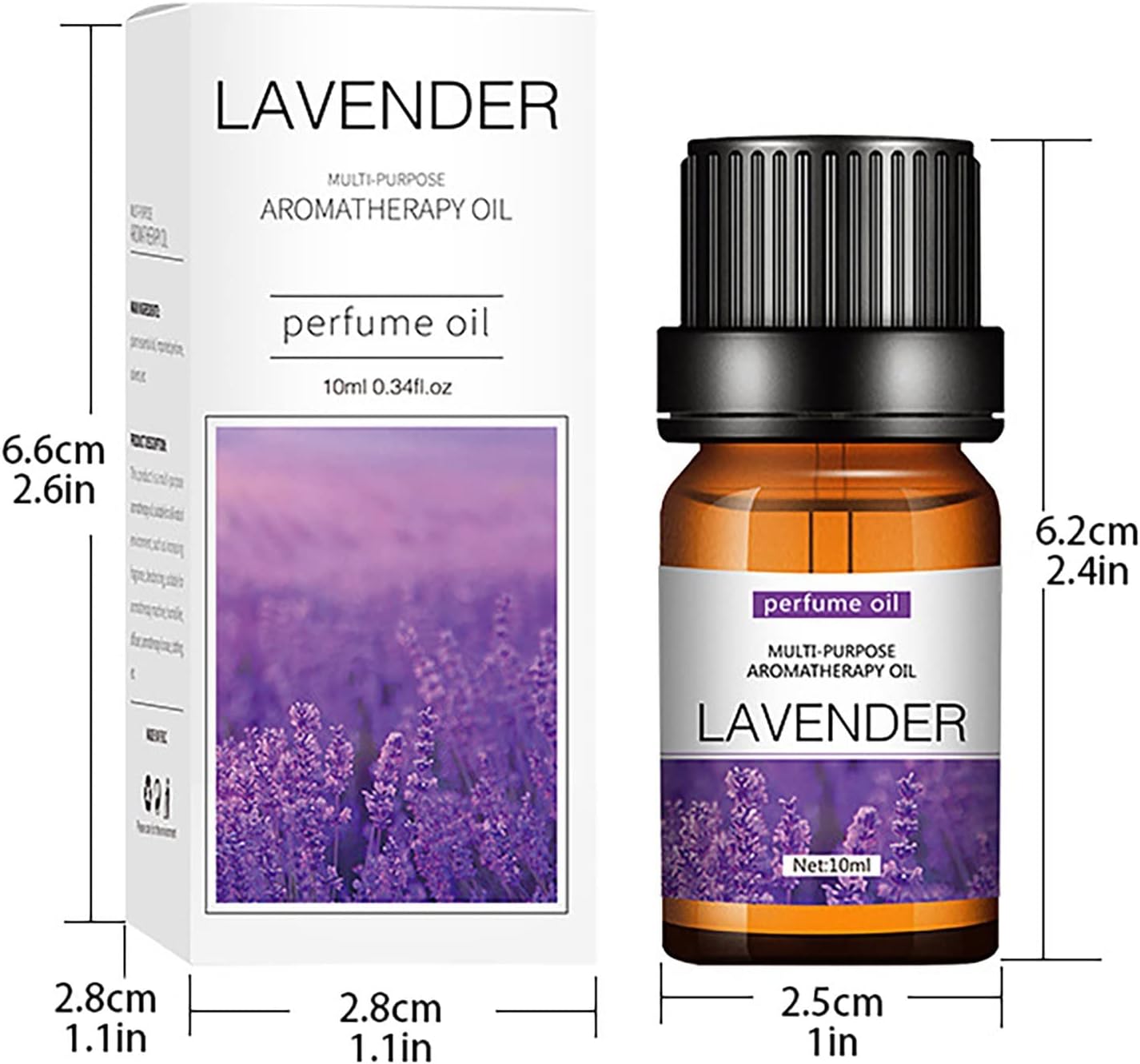 Aromatherapy Essential Oil Set - 1 Fl Oz for Diffusers Massage Relaxation