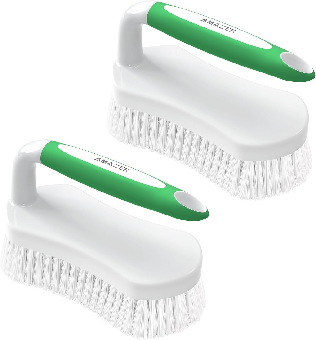 Amazer Scrub Brush for Tub Sink Carpet Floor - Pack of 2