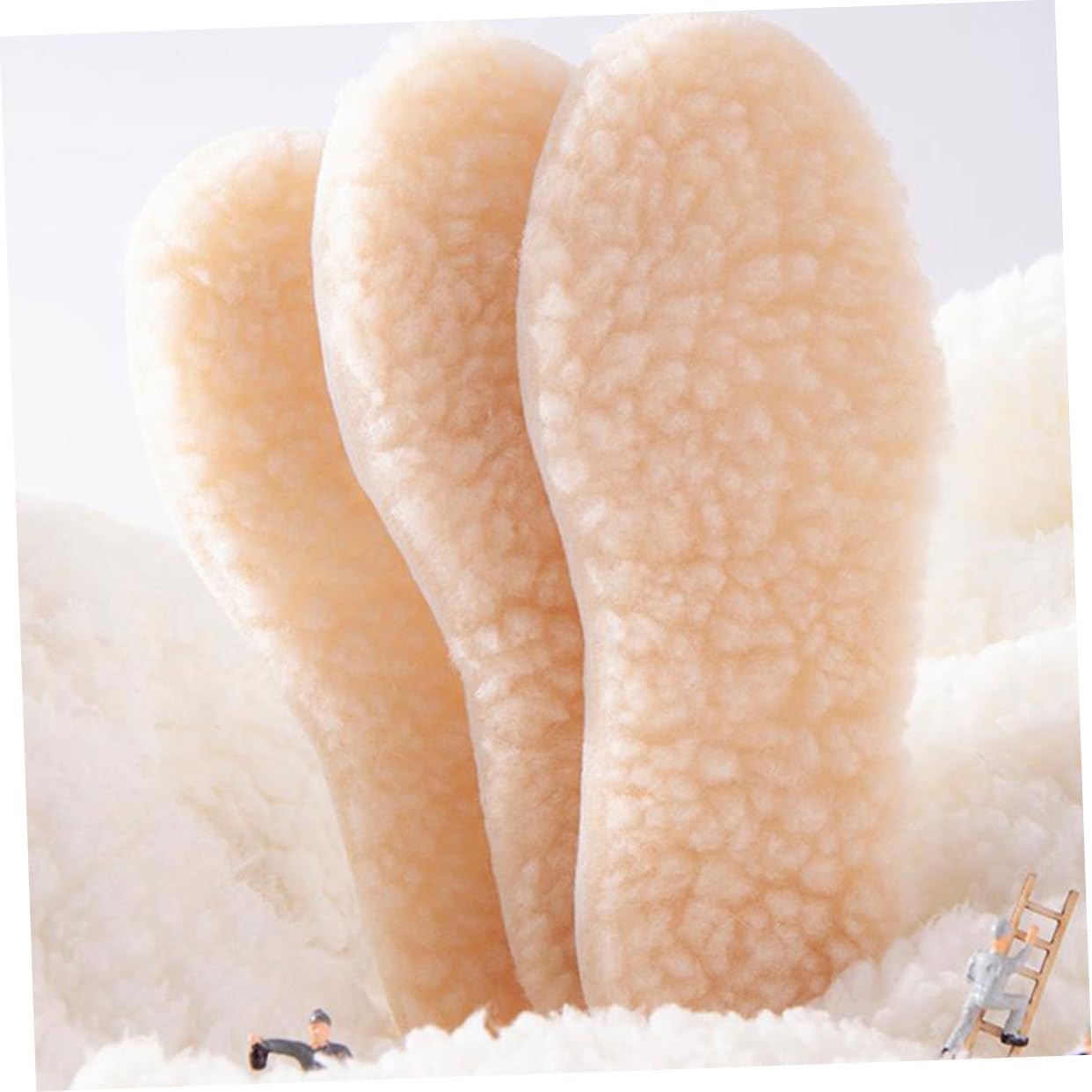 Gogogmee Warm Fleece Insoles for Winter and Everyday Use