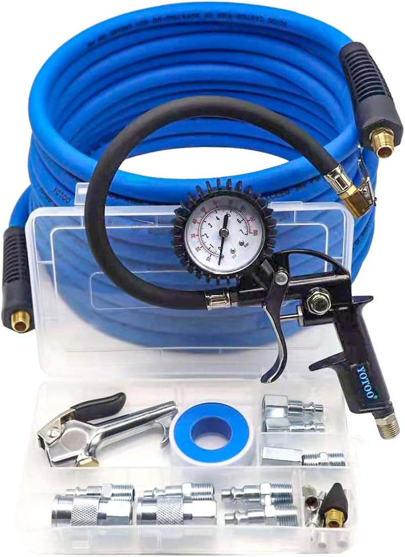 YOTOO Heavy Duty Air Compressor 20-Piece Accessory Kit