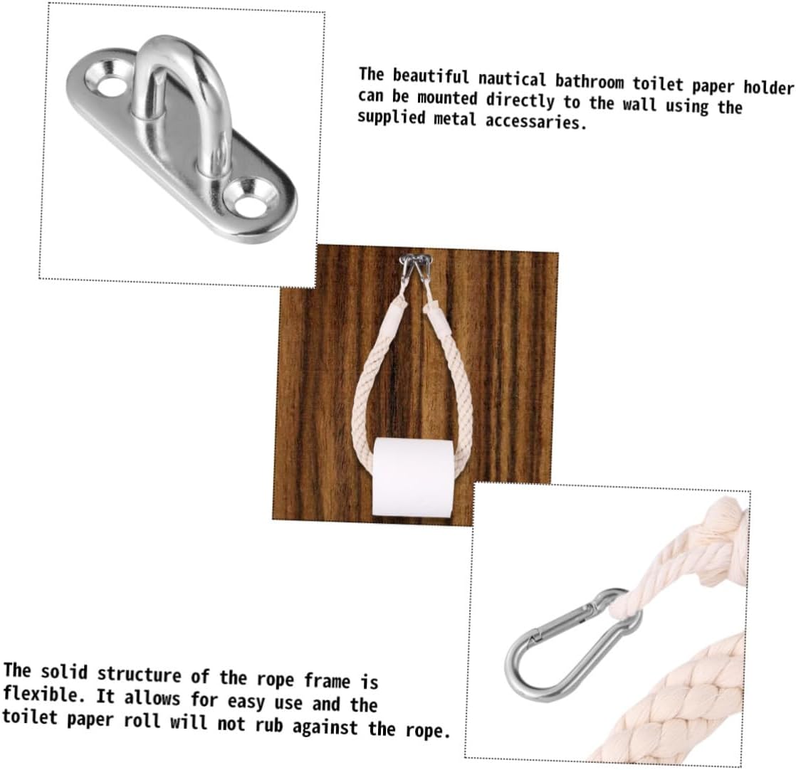 Homoyoyo Nautical Toilet Paper Holder 236 Inches