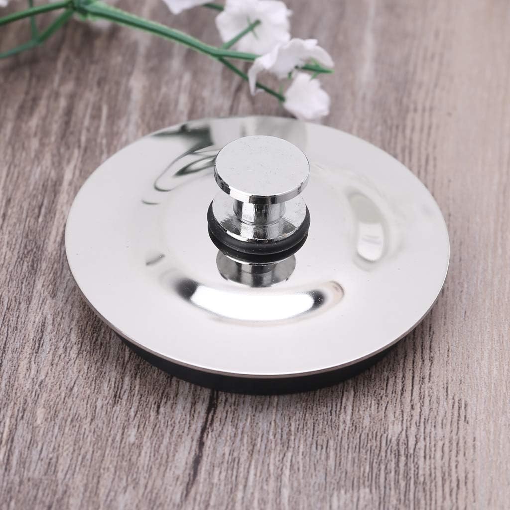 TENYELE Stainless Steel Rubber Drain Plug Water Stopper Tool