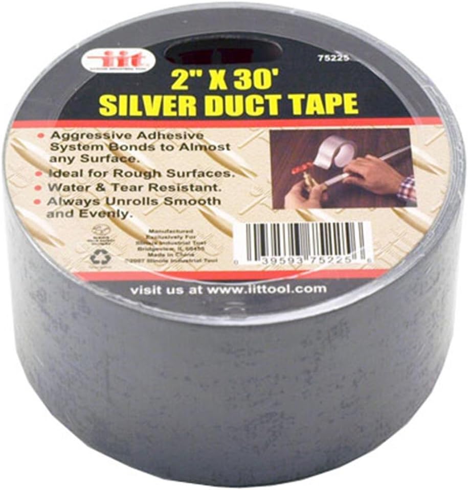 IIT 75225 30-Foot Silver Duct Tape