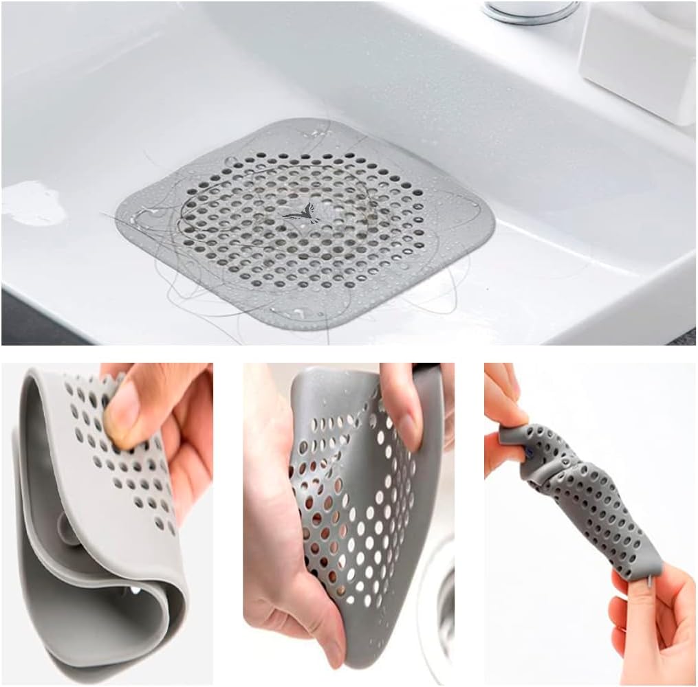 All-AmericanGoods Square Drain Hair Catcher 57 Inch