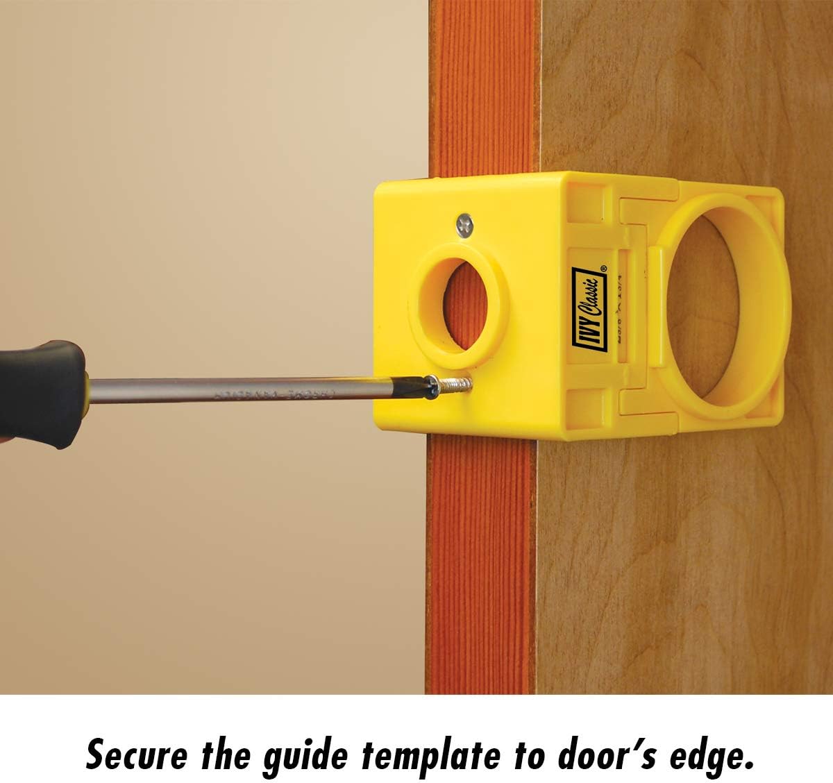 IVY Classic 27003 Carbon Steel Lock Kit with Guide Template