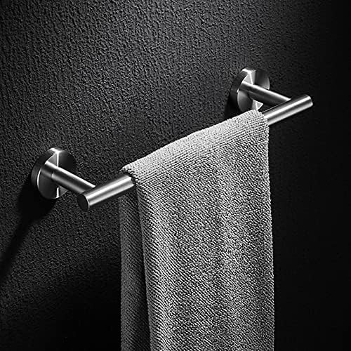 TiStm Towel Rail 30Cm-88Cm Stainless Steel Brushed Silver Wall Mounted Towel Bar