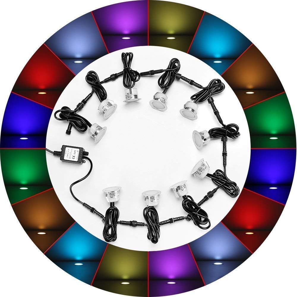 Sumaote Smart LED Deck Light Kit 30 Pack
