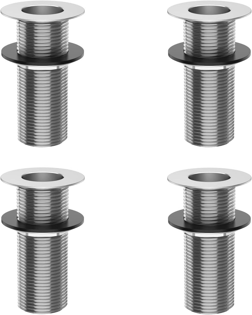 Stainless Steel Bar Sink Drain 1 NPS 4 Pcs