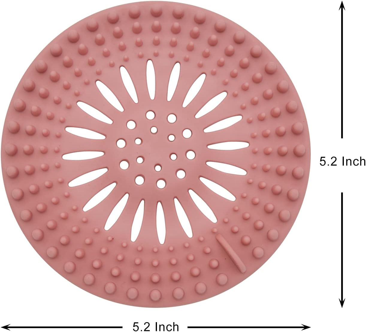 VALFLUIDS Hair Catcher Drain Cover for Shower Sink Tub - 5 Pack