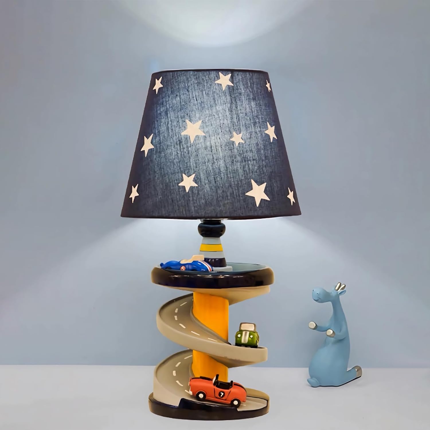 Adorable Racing Car Style Kids Desk Lamp with LED Bulb