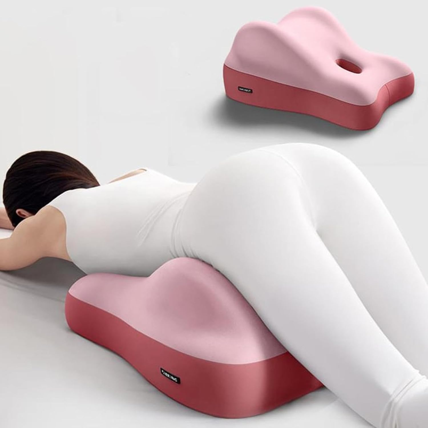 Butt Cushion for Couples - Low Profile Memory Foam Support Pillow