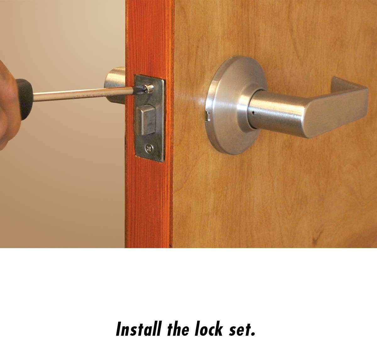 IVY Classic 27003 Carbon Steel Lock Kit with Guide Template