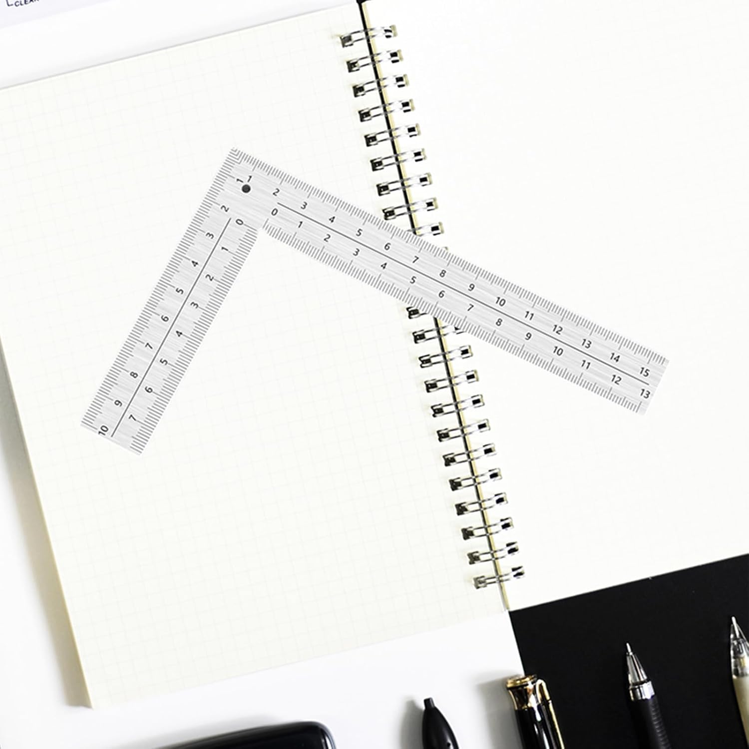 Stainless Steel Framing Square L Shape Ruler for Woodworking and Engineering