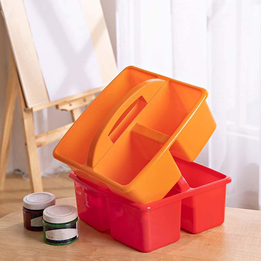 PMFACE 3 Compartment Storage Bin with Handle 1