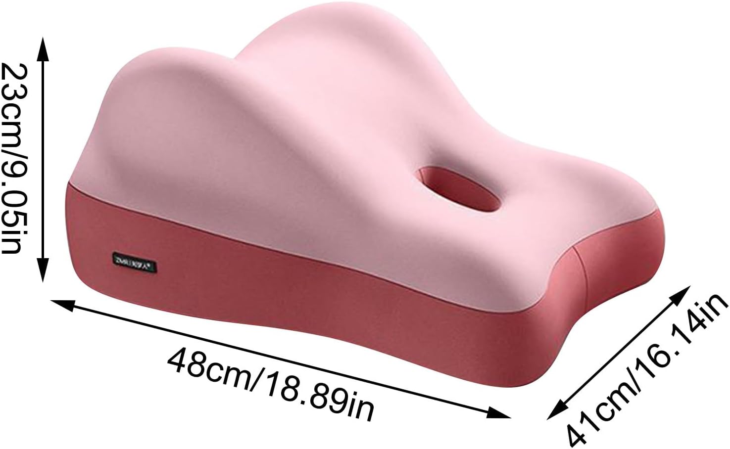 Butt Cushion for Couples - Low Profile Memory Foam Support Pillow