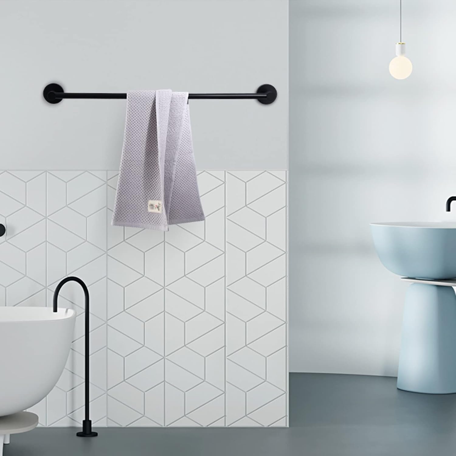 Stainless Steel Bathroom Towel Bar 32cm