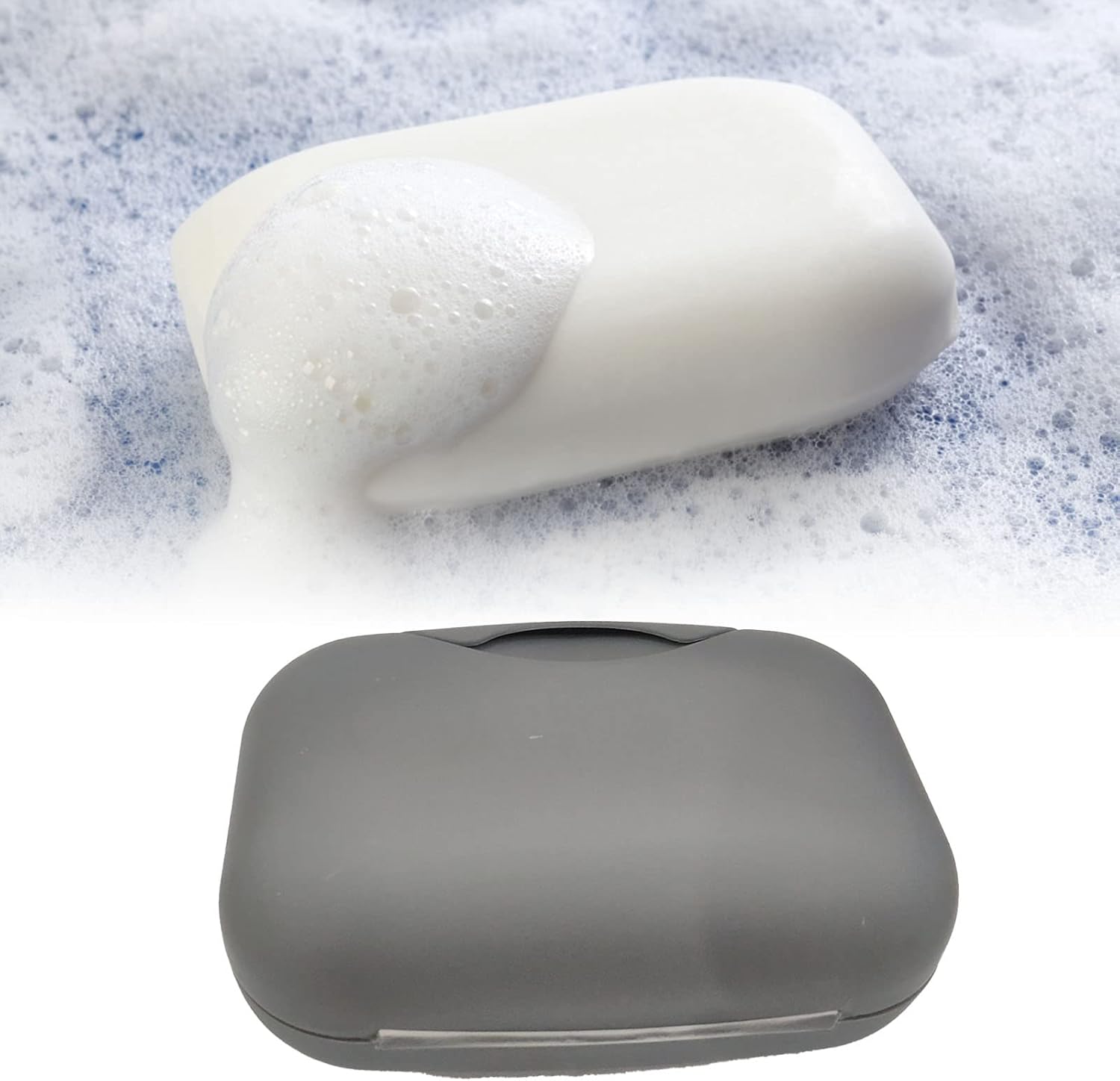 Travel Soap Case with Lock and Lid