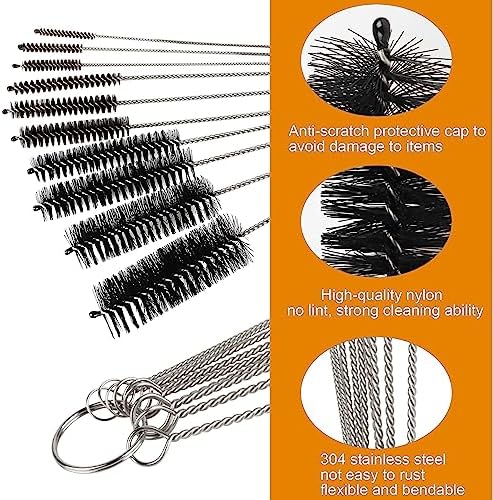 11pcs Long Pipe Cleaner Set with Key Ring 1