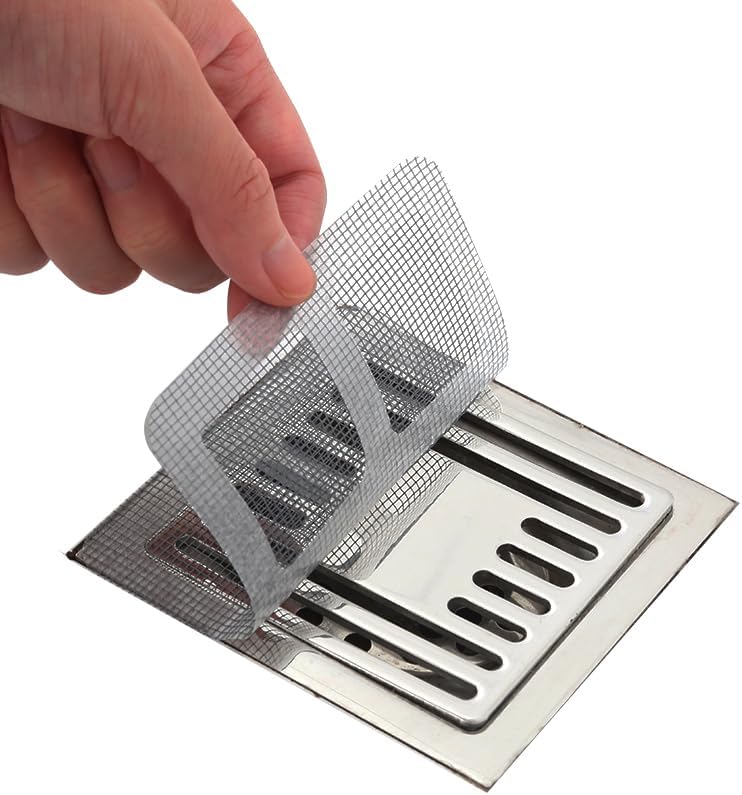 30PCS Disposable Shower Hair Catcher for Bathroom Sink and Drain