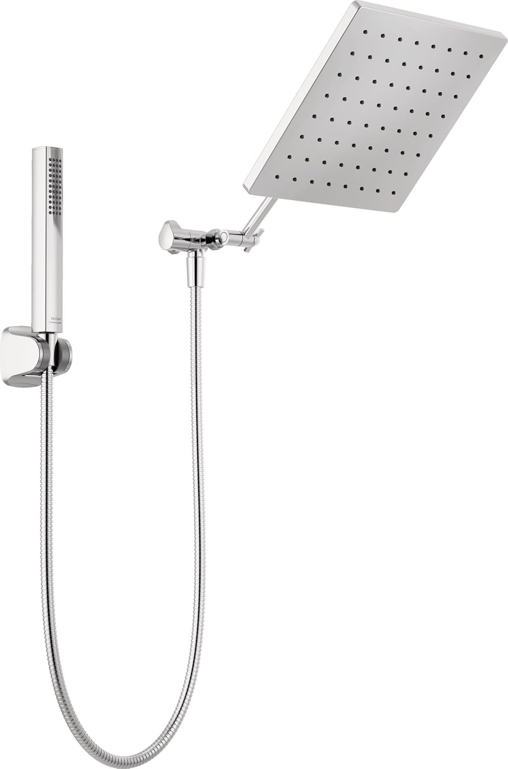 Delta 10-Inch Raincan Hand Held Shower Combo - Chrome