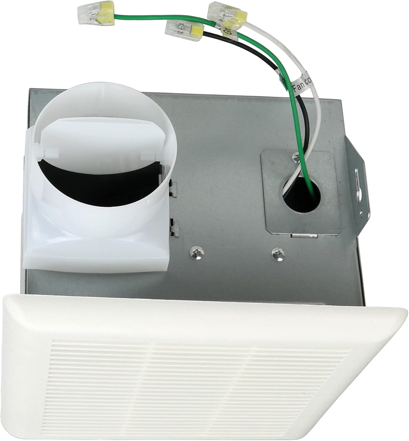 Harrier Hardware Very Quiet Bathroom Fan 70 CFM 20 Sone 3-Inch Duct