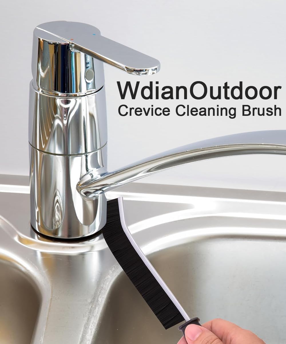 Wdianoutdoor Crevice Cleaning Brush Set 3 Pcs Slim Gap Tool