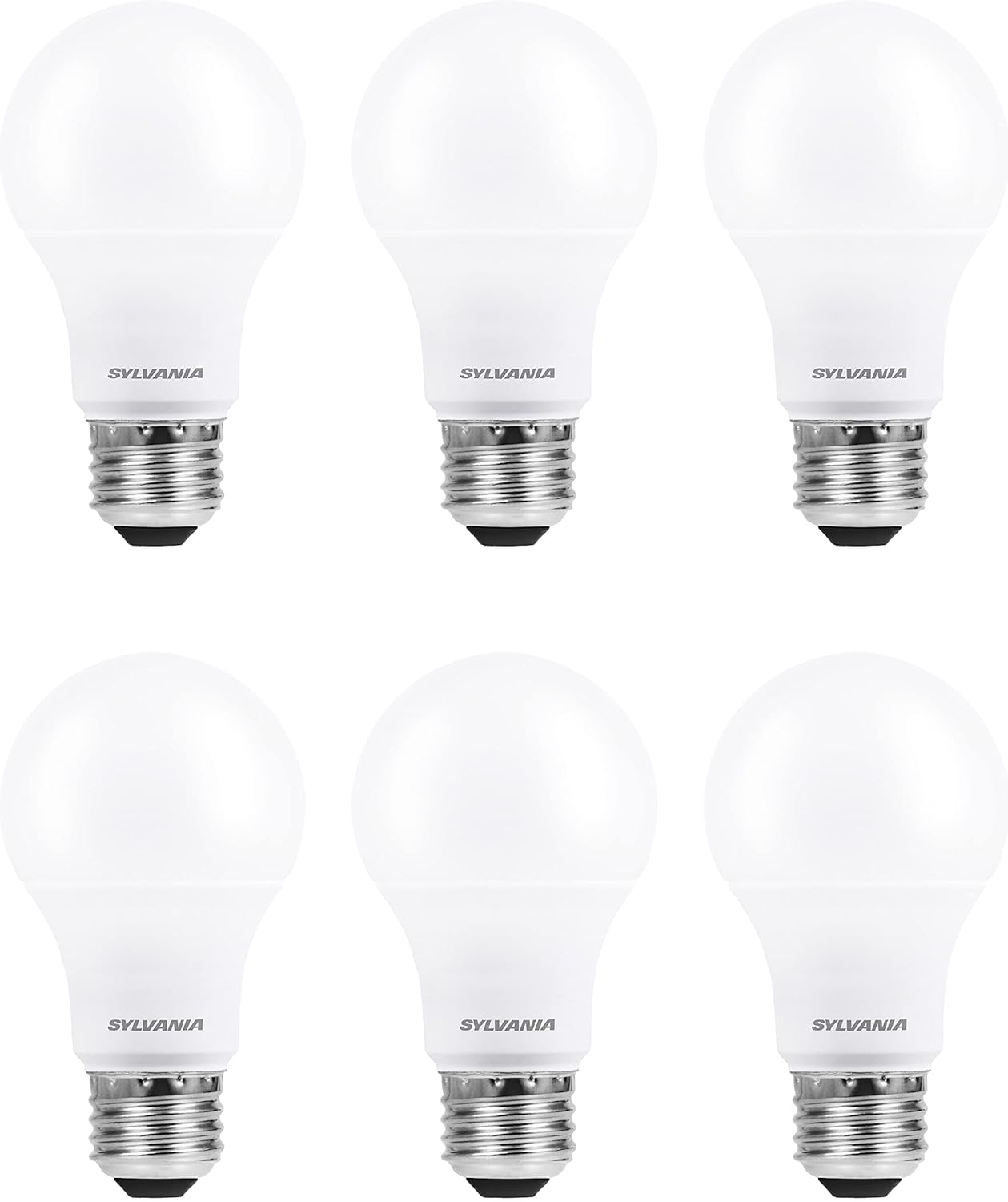 LEDVANCE SYLVANIA ECO A19 LED Bulb 6 Pack 145W 2700K
