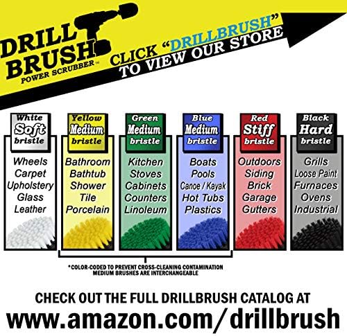 Drillbrush All-in-One Cleaning Kit for Bathrooms and More