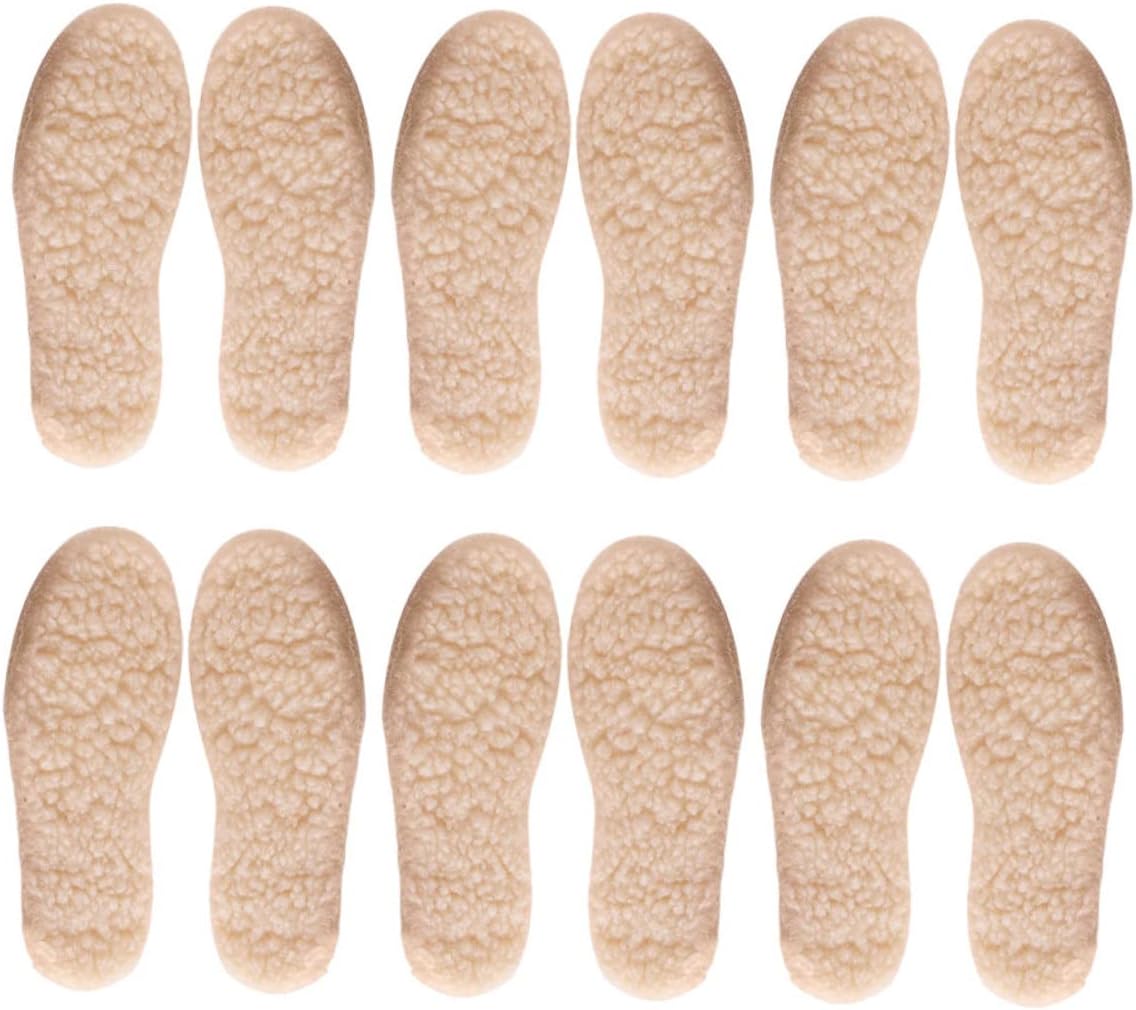 Gogogmee Warm Fleece Insoles for Winter and Everyday Use