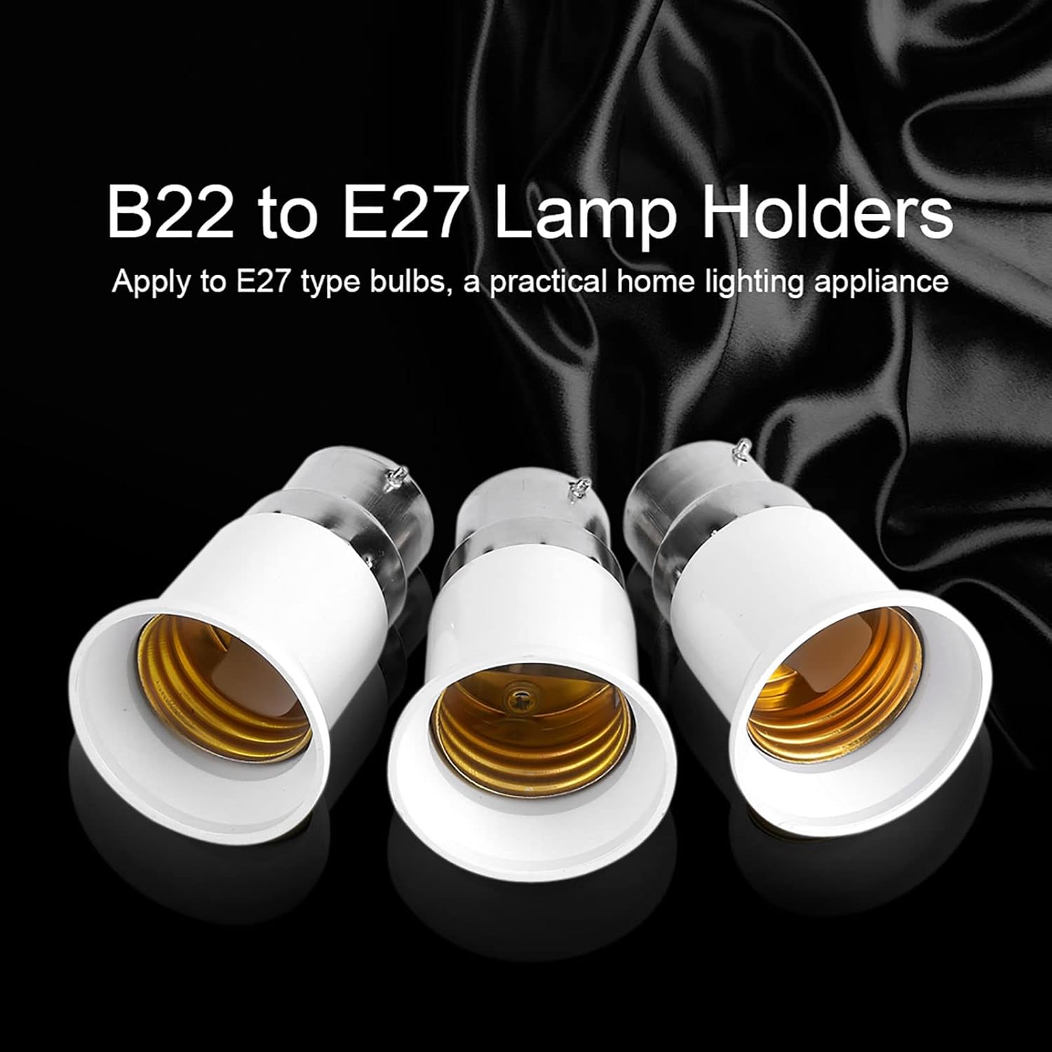 GOTOTOP to Base Bulb Adapter E27 to B22