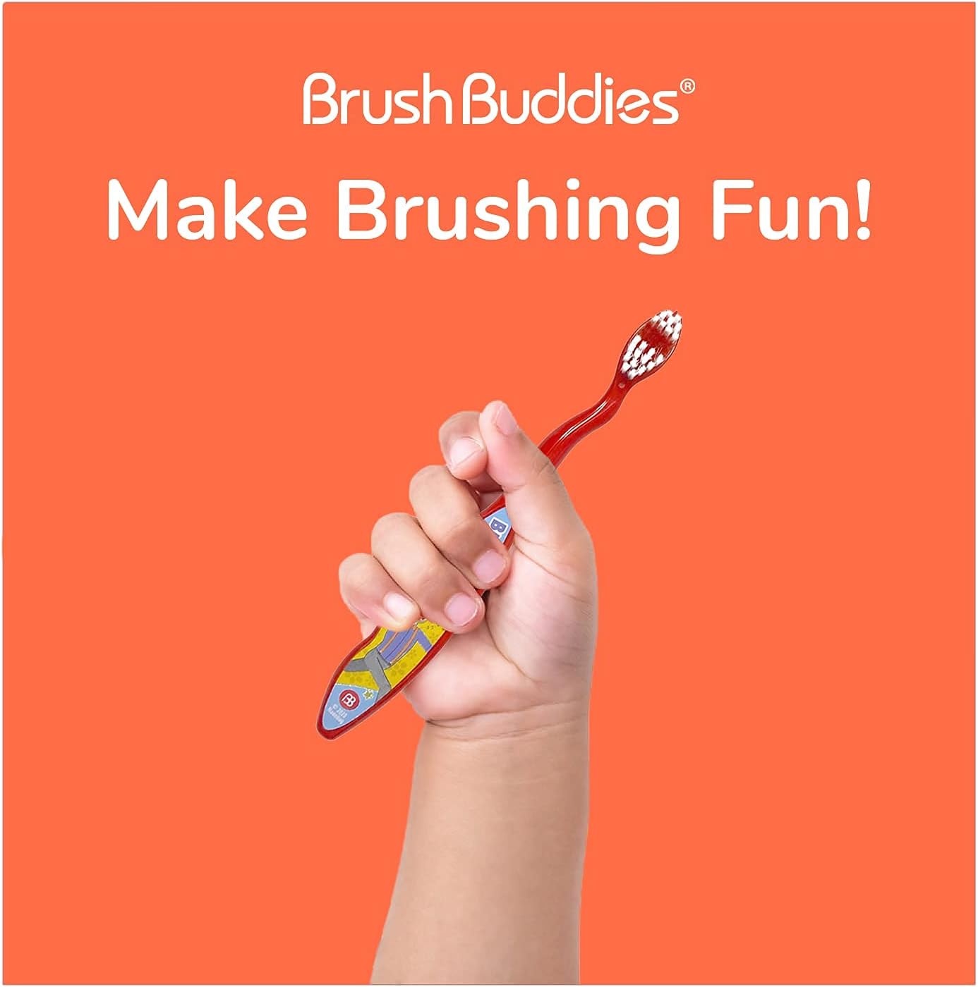 Brush Buddies Blippi Kids 3PC Toothbrush Kit