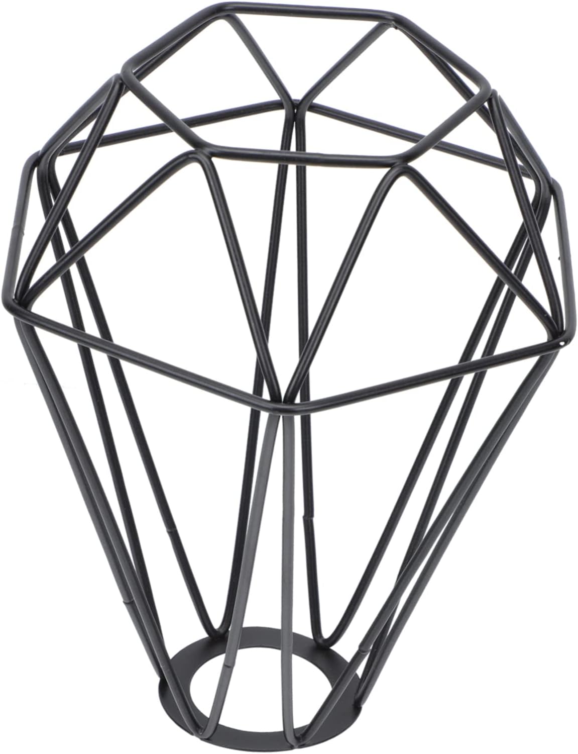 HOOTNEE Modern Decorative Wrought Iron Lamp Shade Candle Holder