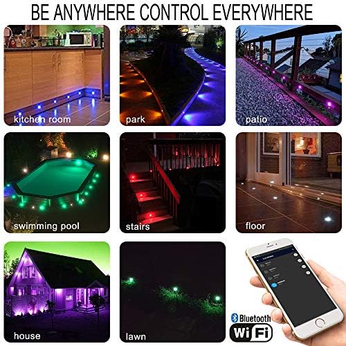 Sumaote Smart LED Deck Light Kit 30 Pack