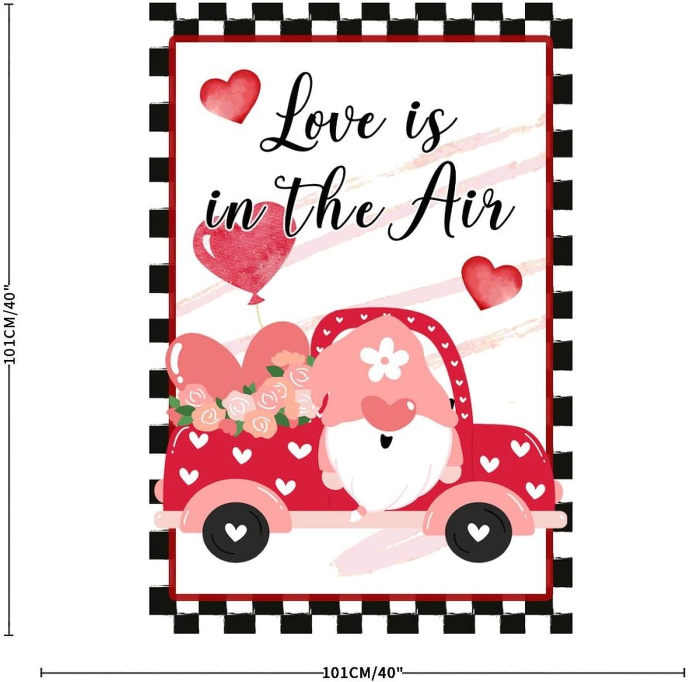 Valentines Day Love is in the Air Wall Decal Sticker