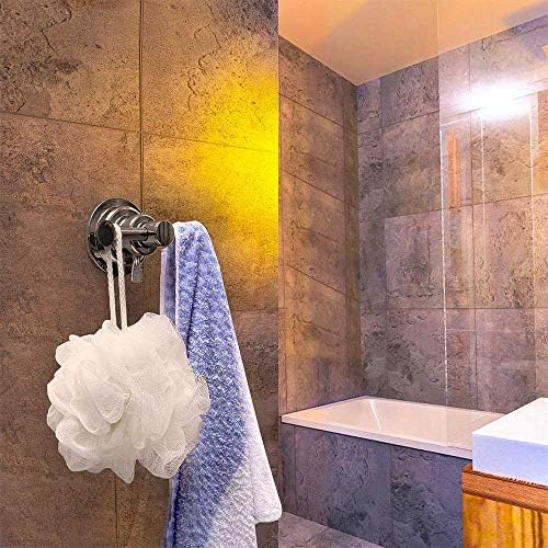 BOPai Double Suction Cup Hook for Shower Loofah Towel