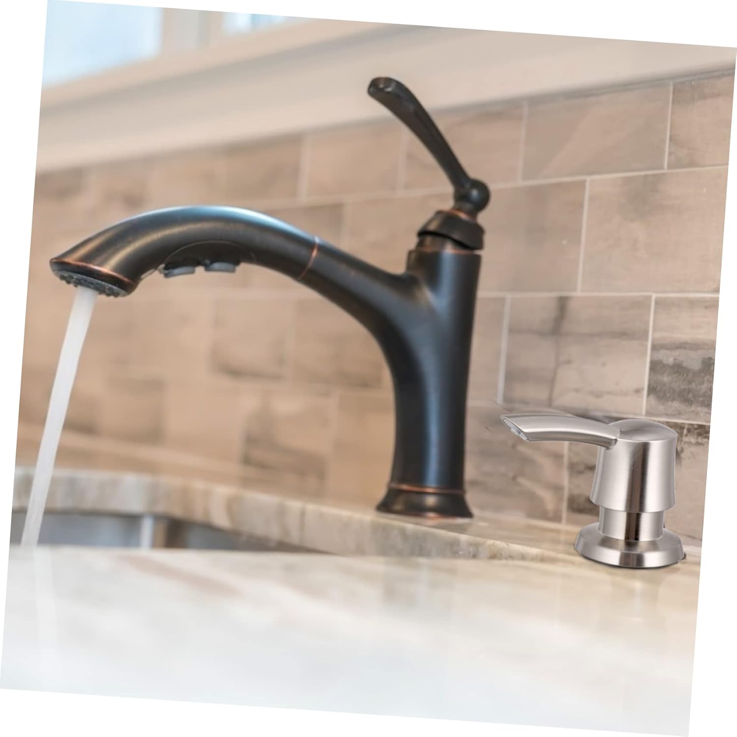 UTHCLO Hand Sink Dispenser Pump with Modern Design