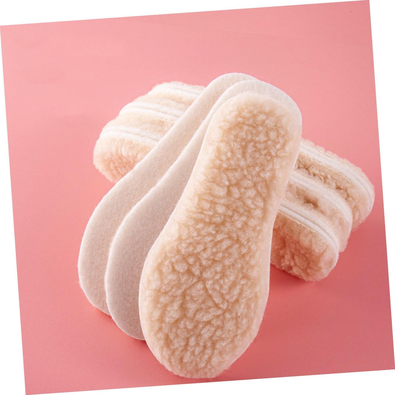Gogogmee Warm Fleece Insoles for Winter and Everyday Use