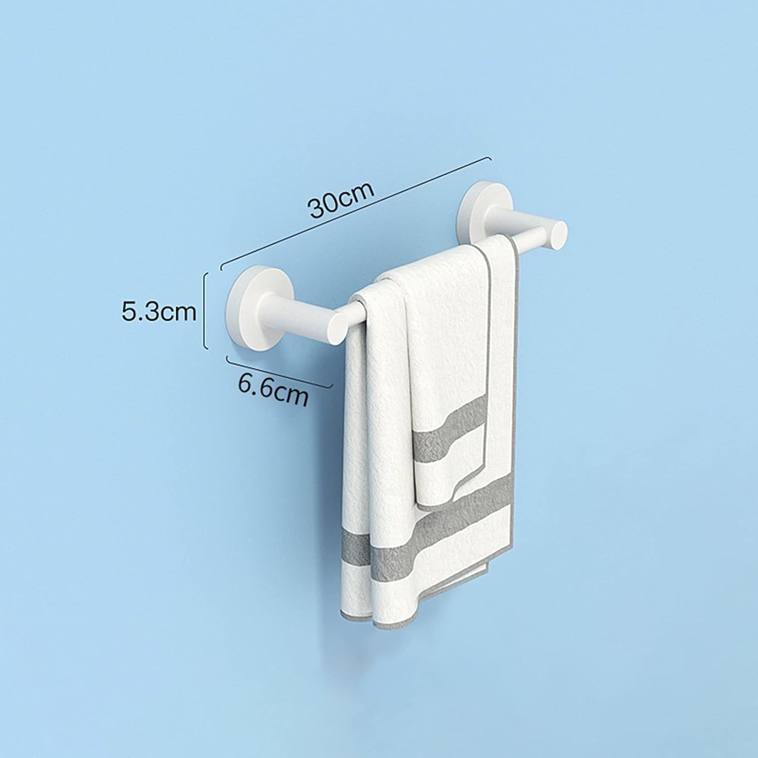 TiStm Stainless Steel Towel Bar 30Cm for Bathroom