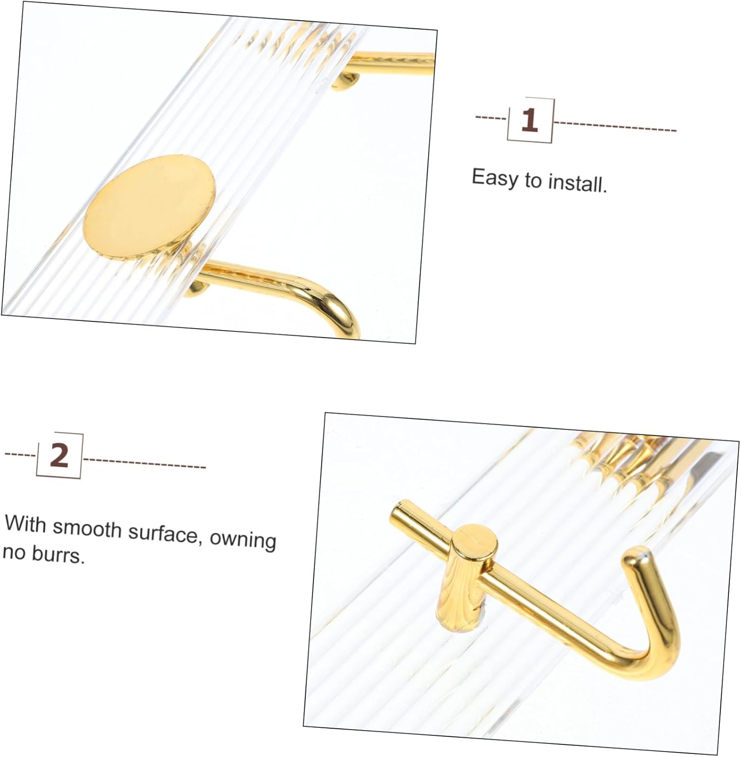 DECHOUS Heavy Duty Wall Hook for Broom and Mop Storage